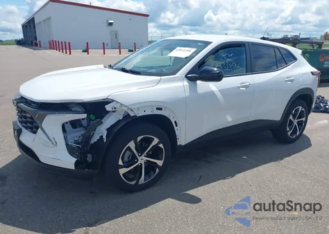 2024 Chevrolet Trax Fwd 1Rs из США, поврежденный, VIN KL77LGE26RC021937